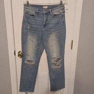 Alter'd State Distressed Light Wash Jeans Size 29